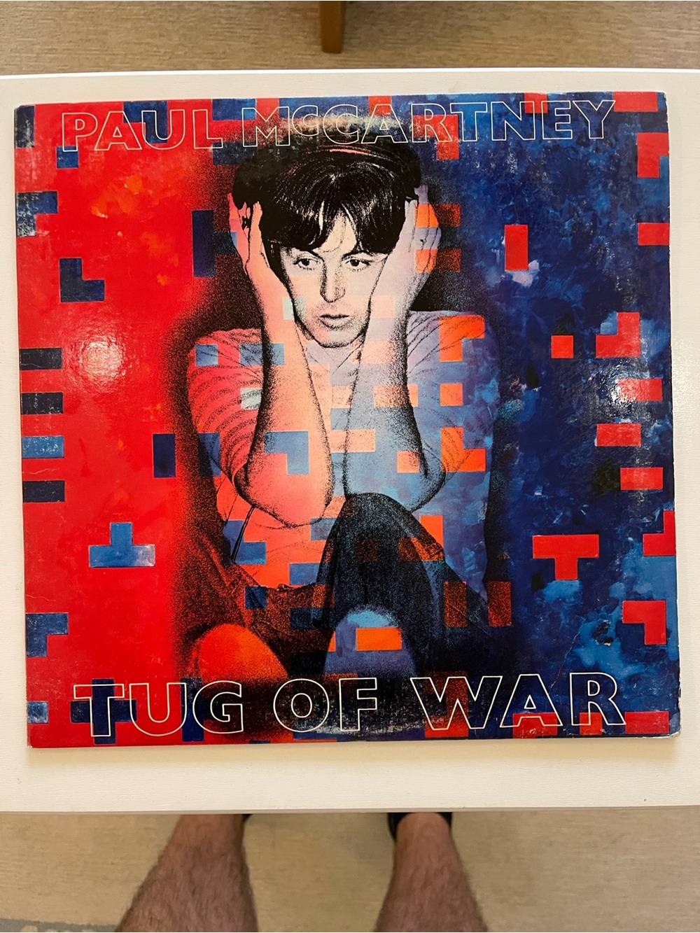 Paul McCartney "Tug of War" Vinyl Album -(1982)